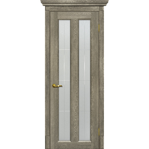 Дверь Тоскана-5 Гриджио со стеклом