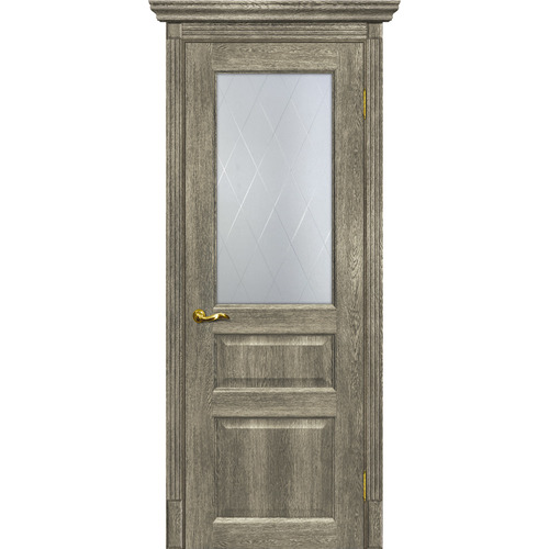 Дверь Тоскана-2 Гриджио со стеклом