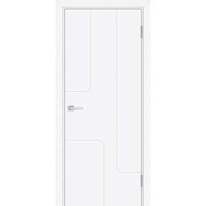 Дверь Смальта-Лайн 01 Белый ral 9003