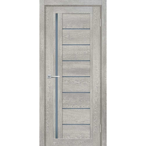 Дверь ТЕХНО-801 Чиаро гриджио со стеклом
