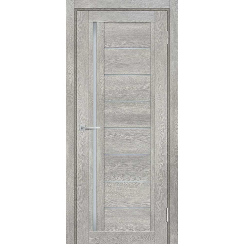 Дверь ТЕХНО-801 Чиаро гриджио со стеклом