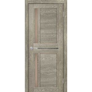 Дверь ТЕХНО-804 Гриджио со стеклом