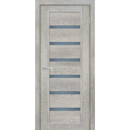 Дверь ТЕХНО-807 Чиаро гриджио со стеклом