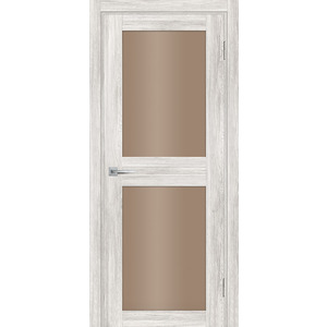 Дверь PSL- 4 Сан-ремо крем со стеклом