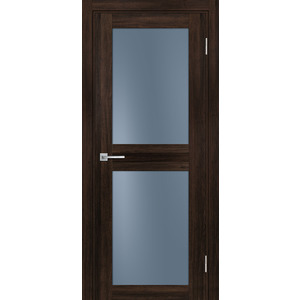 Дверь PSL- 4 Сан-ремо шоколад со стеклом