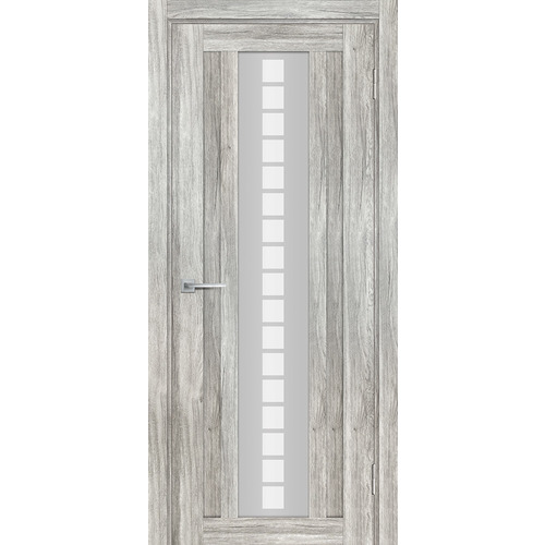 Дверь PSL-16 Сан-ремо серый со стеклом