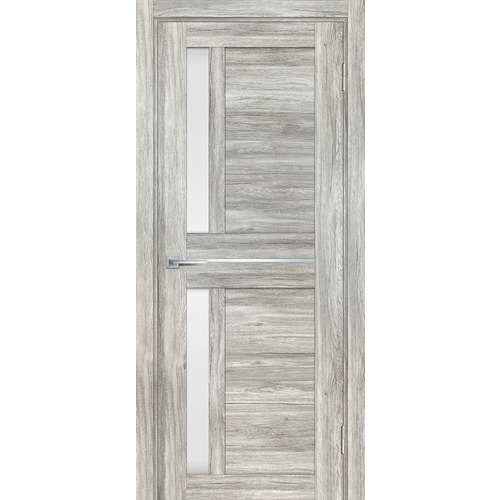 Дверь PSL-19 Сан-ремо серый со стеклом