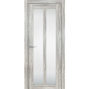 Дверь PSL-22 Сан-ремо серый со стеклом