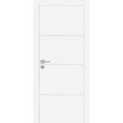 Дверь PX-2 AL кромка с 2-х ст. Белый