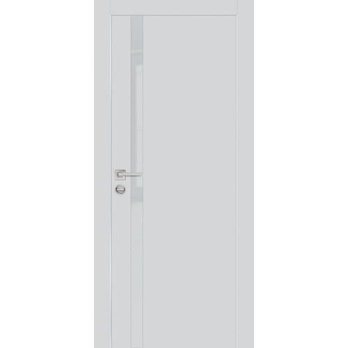 Дверь PX-8 AL кромка с 2-х ст. Агат со стеклом