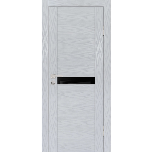 Дверь PSM-3 Дуб скай серый со стеклом