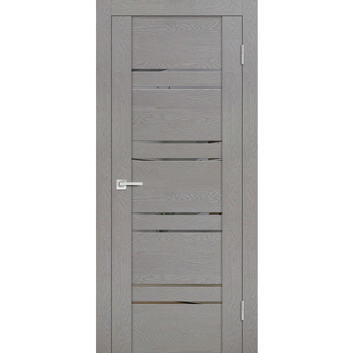 Дверь PST-1 серый ясень со стеклом
