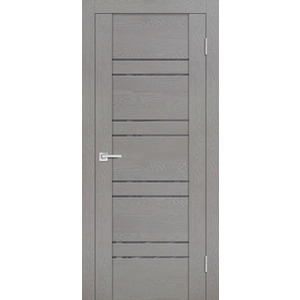 Дверь PST-1 серый ясень со стеклом