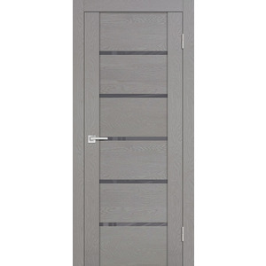 Дверь PST-7 серый ясень со стеклом