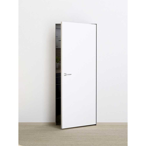 Дверь P-0 Invisible кромка ABS c 4-х ст. белый грунт.Размер 200 х 60 см.