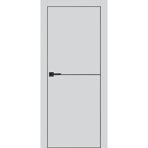 Дверь PX-19 черная кромка с 4-х ст. Агат
