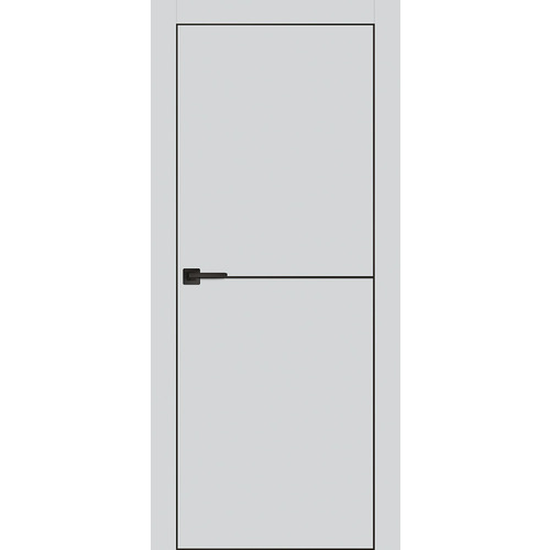 Дверь PX-19 черная кромка с 4-х ст. Агат