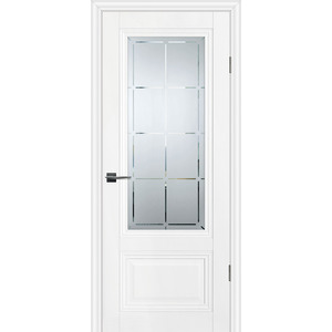 Дверь PSC-37 Белый со стеклом