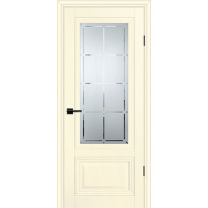 Дверь PSC-37 Магнолия со стеклом