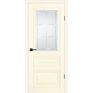 Дверь PSC-39 Магнолия со стеклом