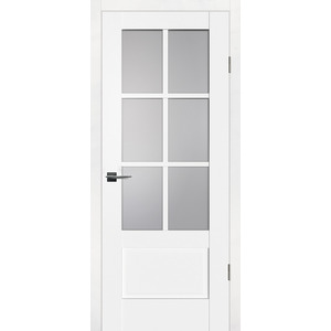 Дверь PSC-43 Белый со стеклом