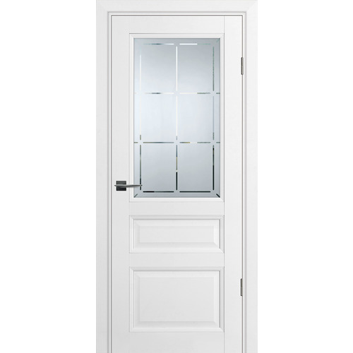 Дверь PSU-39 Белый со стеклом