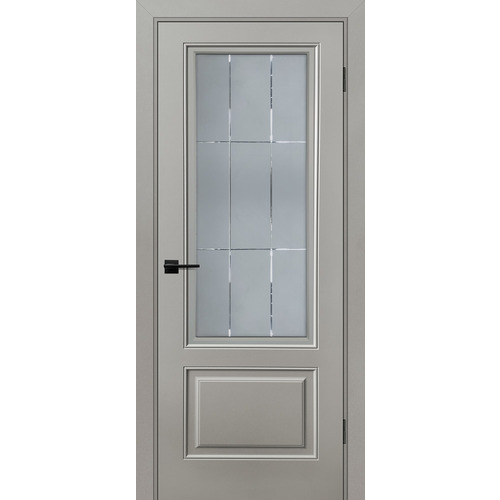Дверь Смальта-Шарм 12 Malva со стеклом