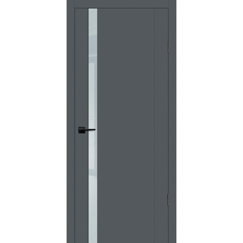 Дверь PSC-10 Графит со стеклом